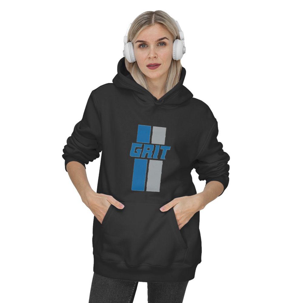 Detroit Grit Hard Knocks Lions Throwback  Hoodie, Gift For Men And Women