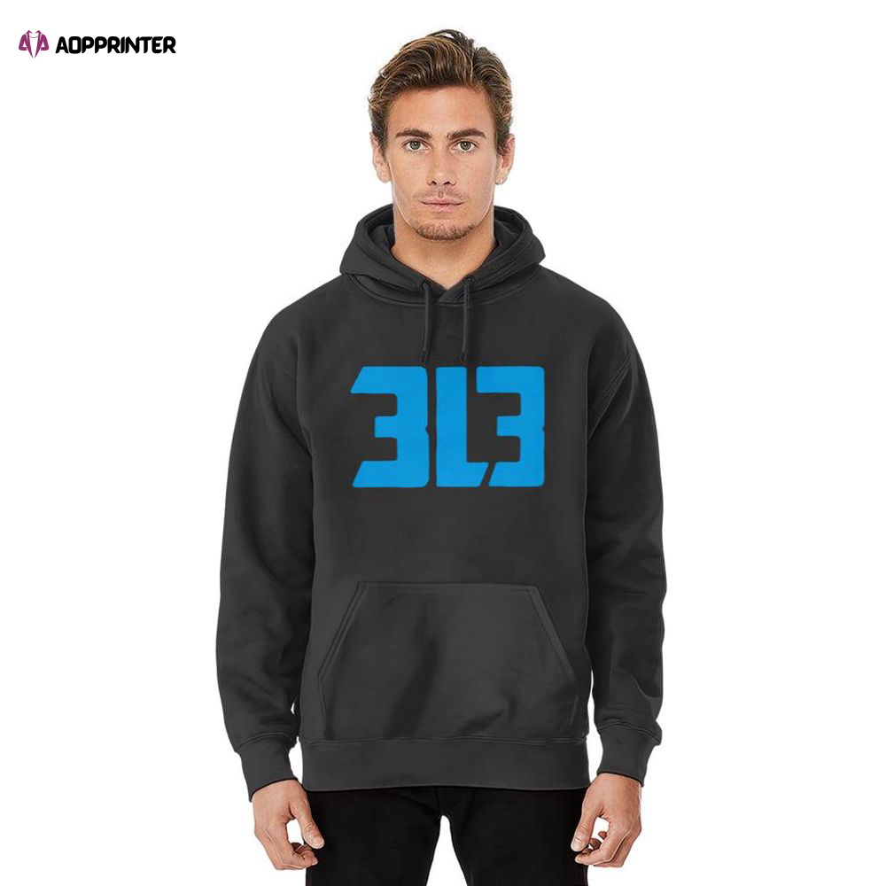 Detroit Lions 313 Hoodie, Gift For Men And Women, Peter King Detroit Lions 313