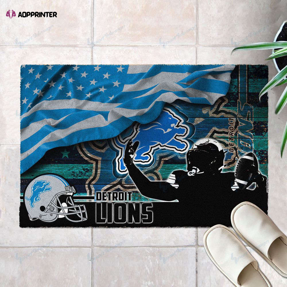 Detroit Lions  Doormat, Best Gift For Home Decor