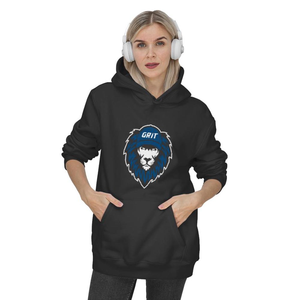 Detroit Lions Grit Dan Campbell Football Hoodie, Gift For Men And Women