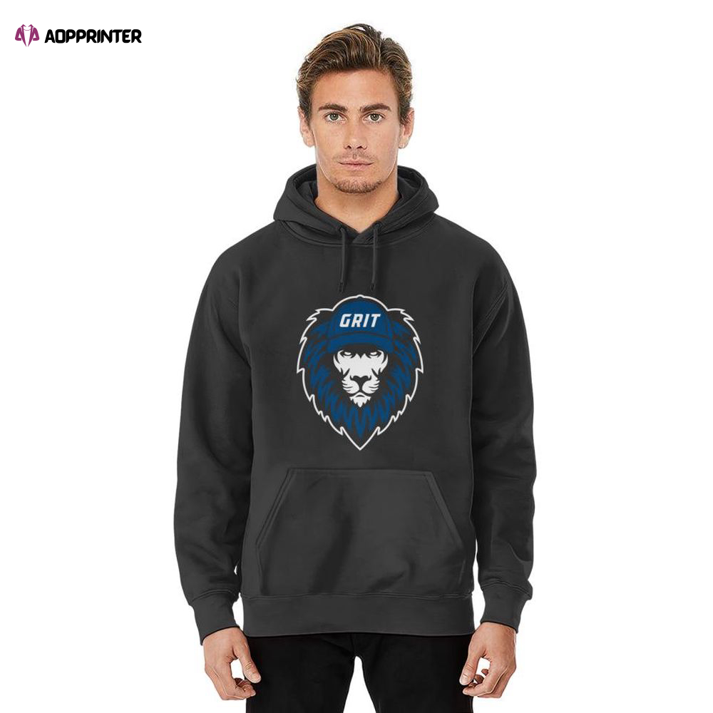 Detroit Lions Grit Dan Campbell Football Hoodie, Gift For Men And Women