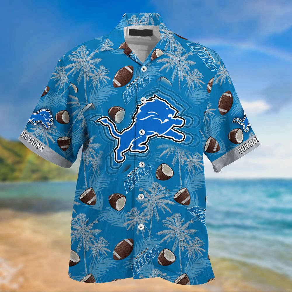 Detroit Lions NFL-Hawaii Shirt New Gift For Summer