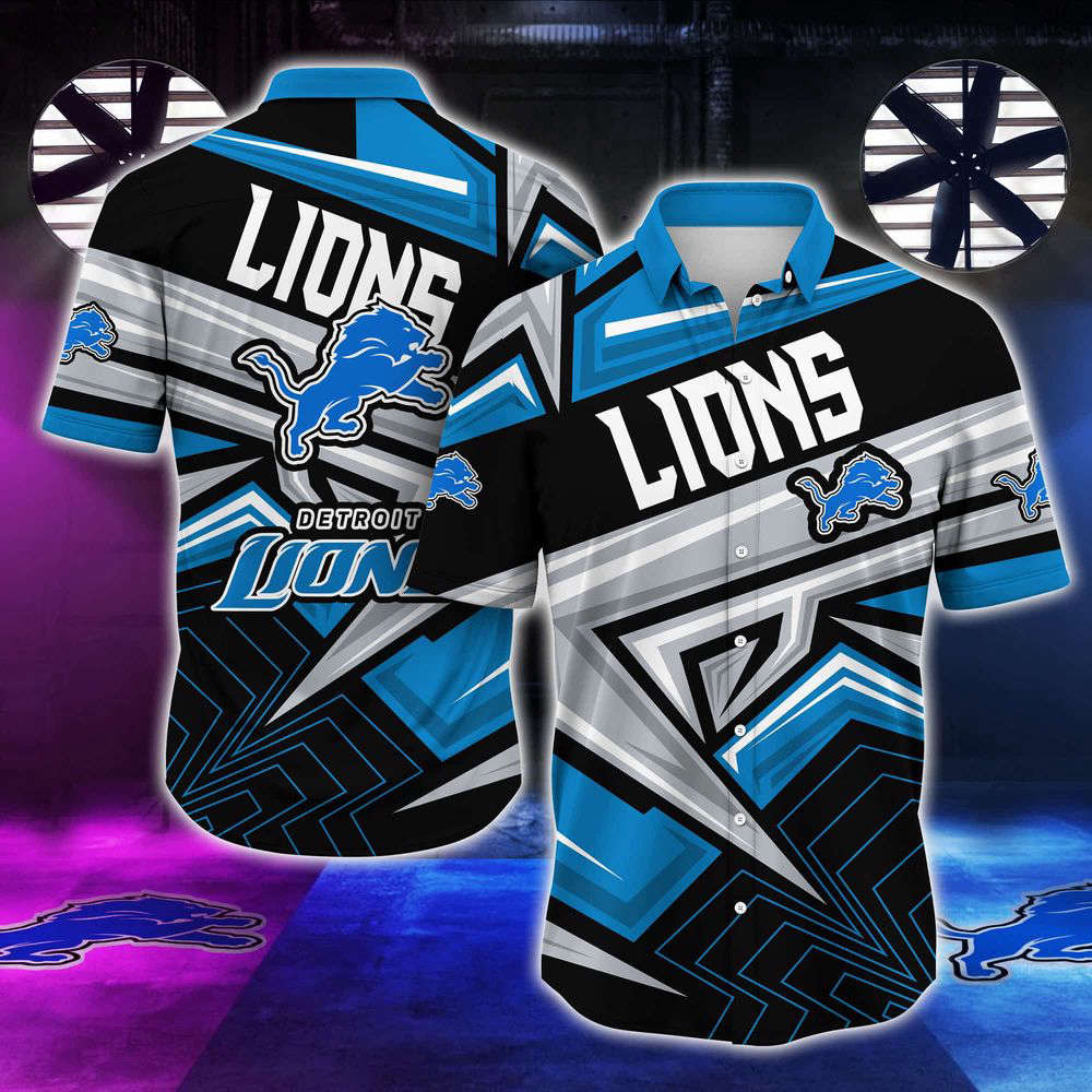 Detroit Lions NFL-Summer Hawaii Shirt New Collection For Sports Fans