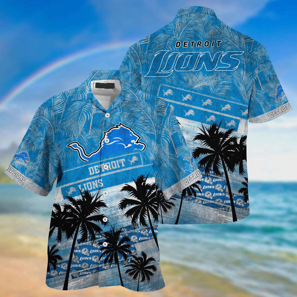 Detroit Lions NFL-Trending Summer Hawaii Shirt For Sports Fans