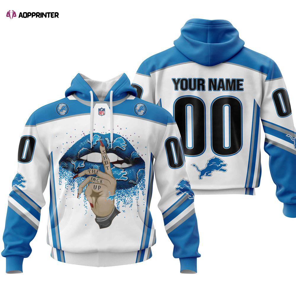 Detroit Lions Personalized Hoodie, Gift For Men And Women