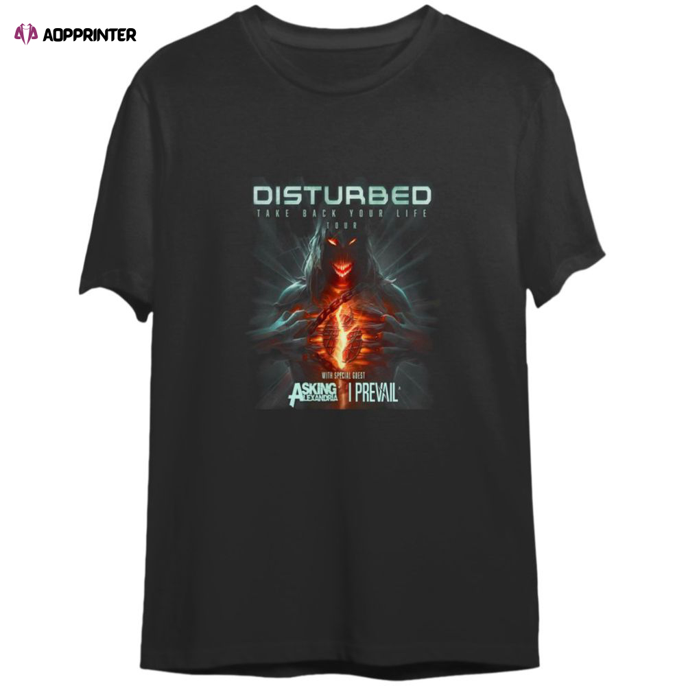 Disturbed Take Back Your Life Tour Tshirt