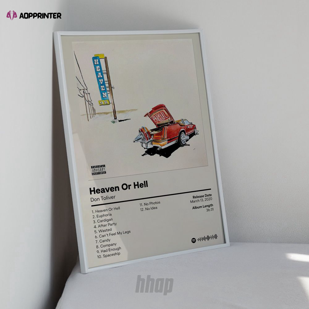 NAV – Album Cover Poster, Nav Rapper Poster, Best Gift For Home Decoration