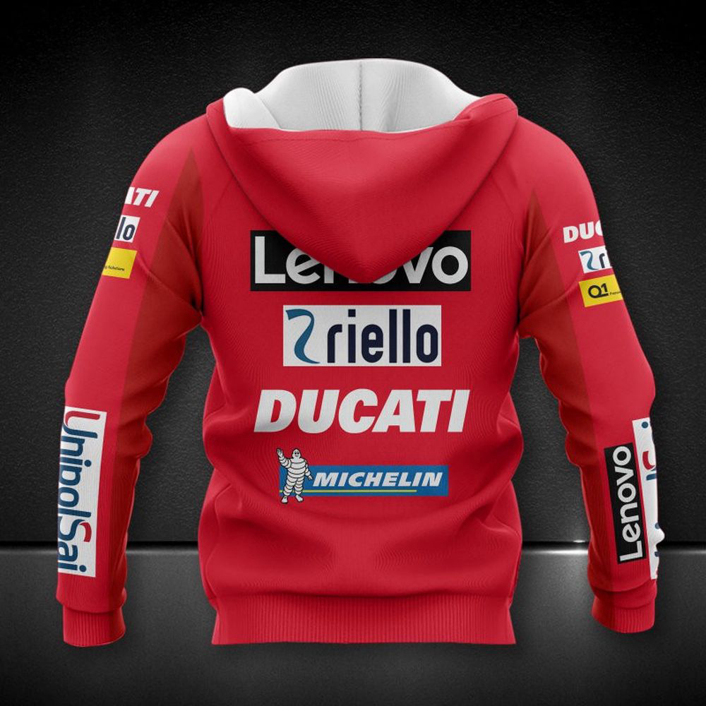 Ducati Corse Printing  Hoodie, For Men And Women