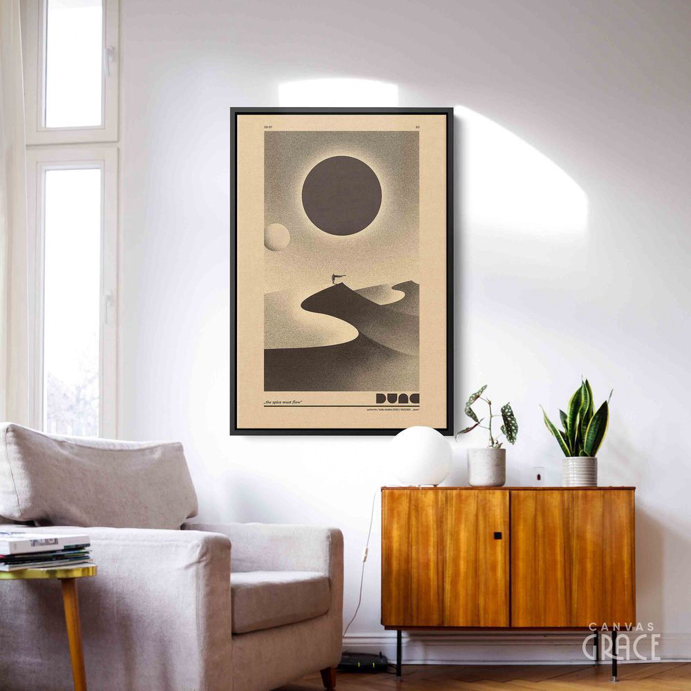 Dune Movie Canvas 2023, Dune Poster, Best Gift For Home Decoration
