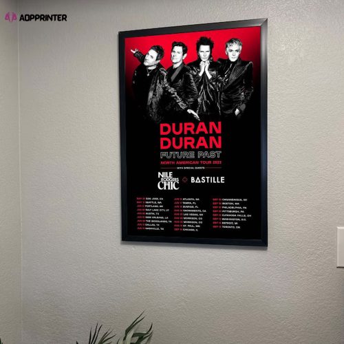 Duran Duran Tour 2023 Poster, Best Gift For Home Decorations