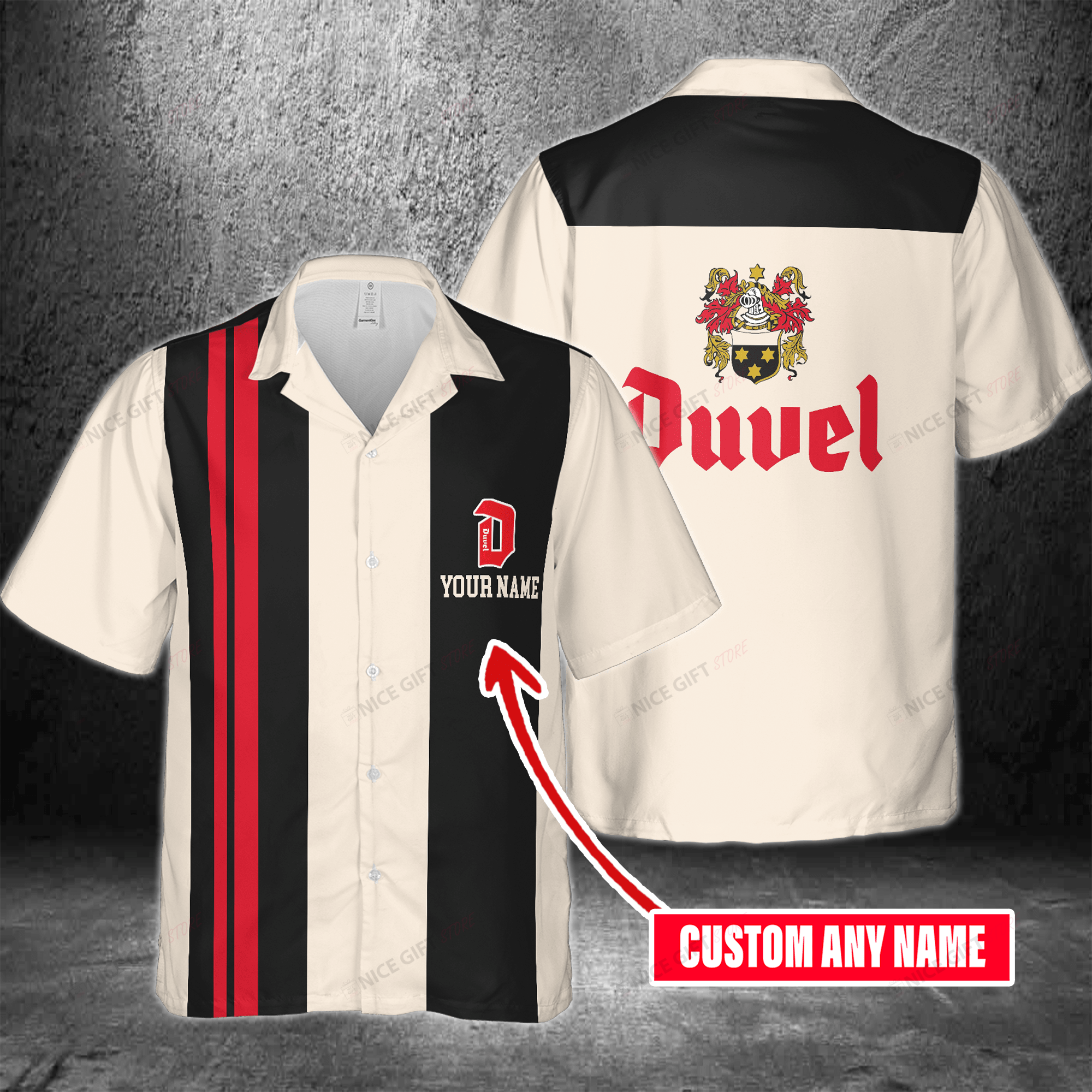 Duvel Custom Name Hawaiian Shirt For Men And Women