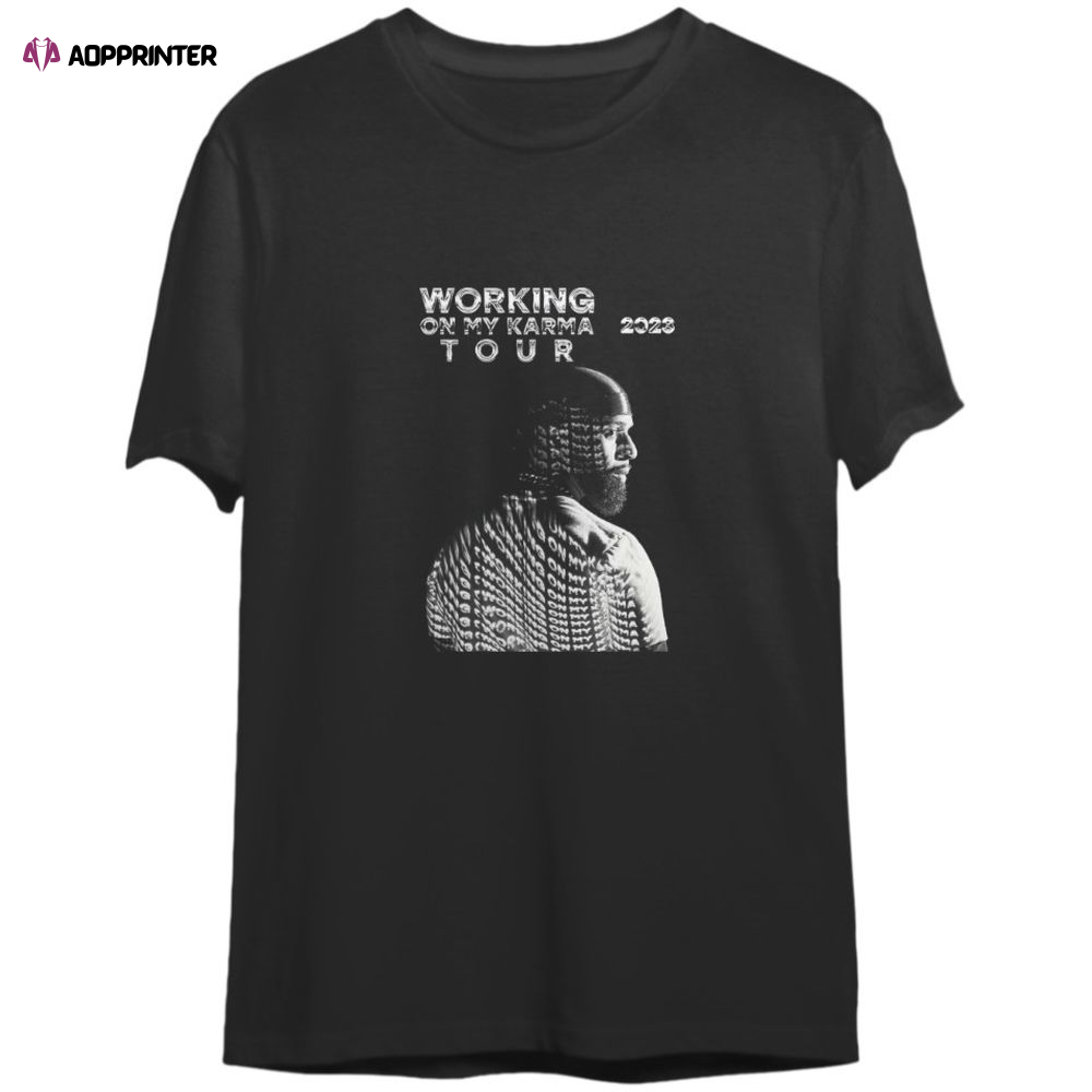 DVSN 2023 Tour Working On My Karma World Tour T-Shirt For Men And Women
