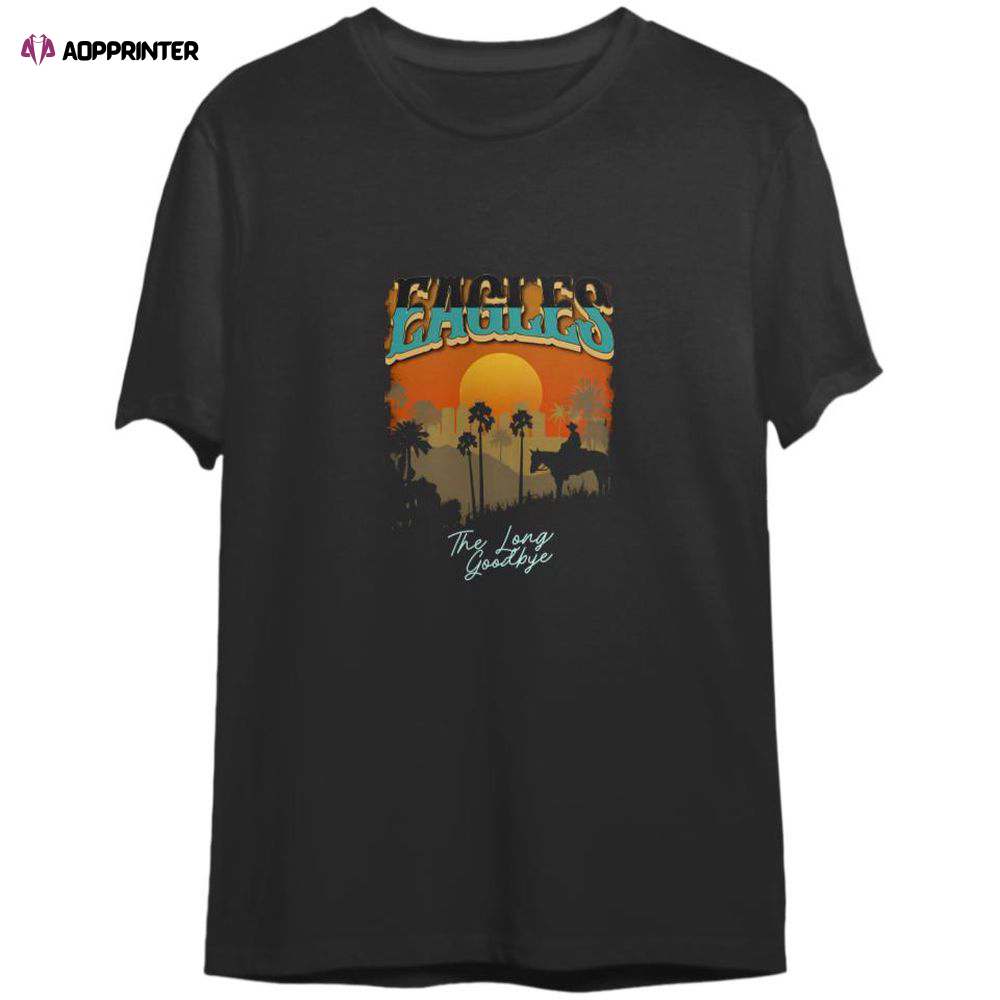 Eagles The Long Goodbye 2023-2024 Tour The California Concert T-Shirt