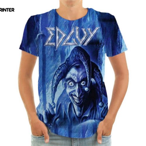 Edguy Rock Legends Music 3D Tshirt