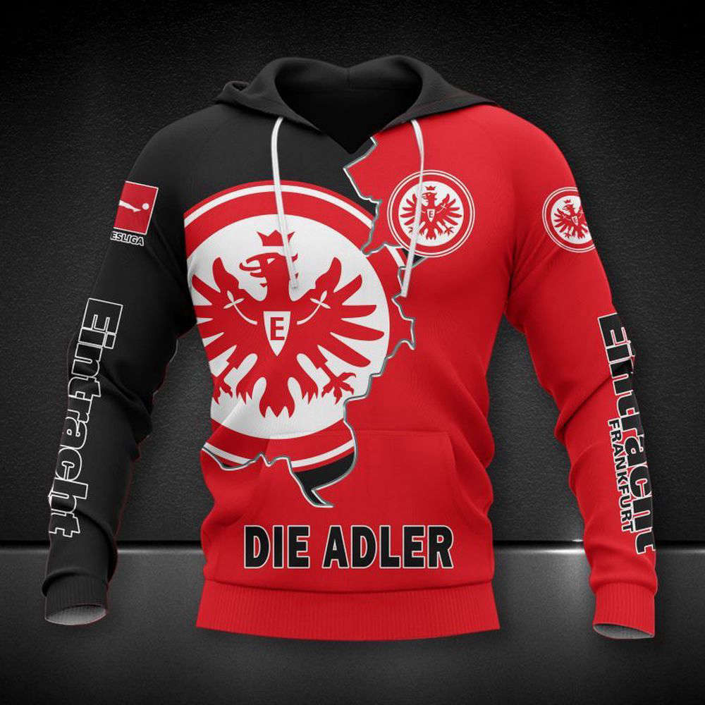 Eintracht Frankfurt Printing  Hoodie, Gift For Men And Women