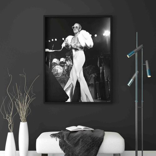 Elton John Poster Iconic Singer Vintage Art Poster – Gift For Home Decoration