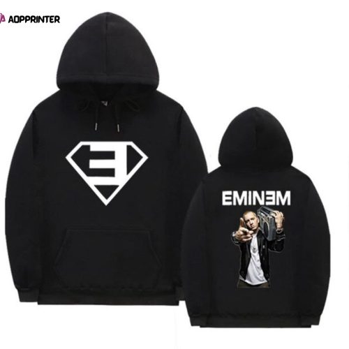 Eminem Pullover Rapper Hoodie, Gift For Men And Women Eminem Slim Shady Hoodie, Gift For Men And Women Detroit Rapper