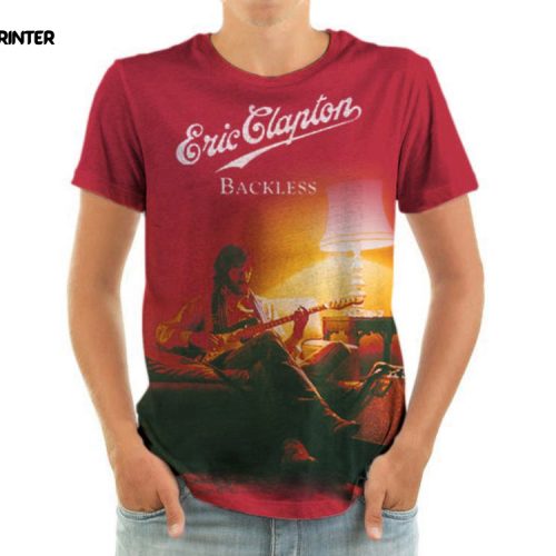 Eric Clapton Legends Music 3D Tshirt