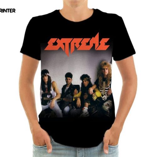 Extreme Rock Legends Music 3D Tshirt