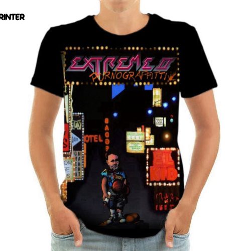 Extreme Rock Legends Music 3D Tshirt