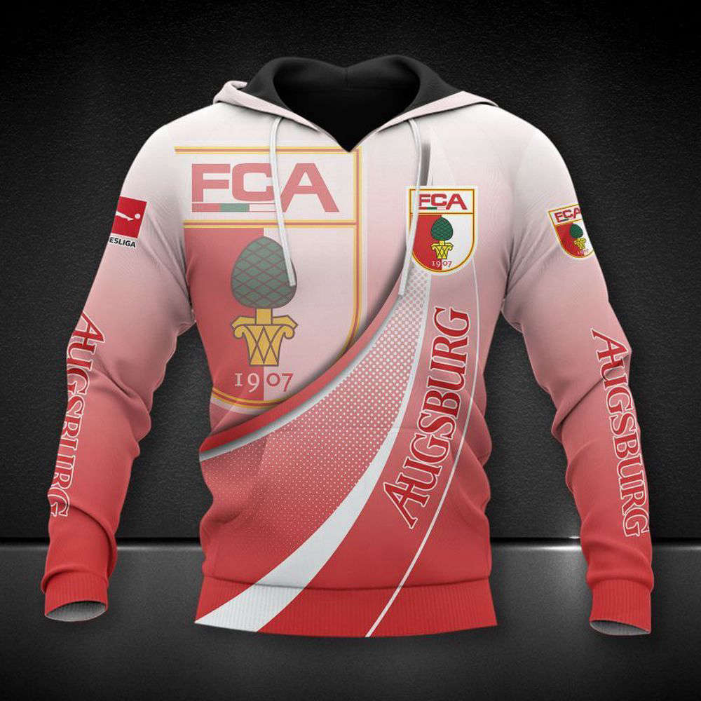 FC Augsburg Printing  Hoodie, Gift For Men And Women
