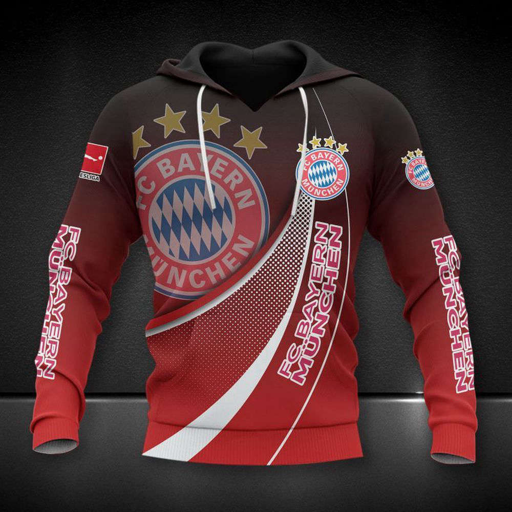 FC Bayern Munchen Printing  Hoodie, Gift For Men And Women