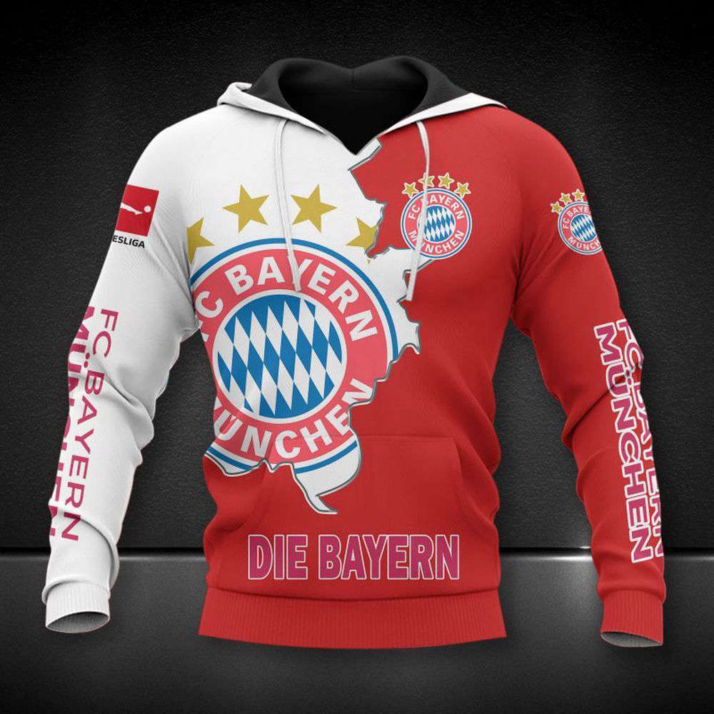 FC Bayern Munchen Printing  Hoodie, Gift For Men And Women