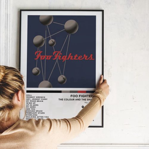 FF Band Fighters – The Colour And The Shape Album Poster – Gift For Home Decoration