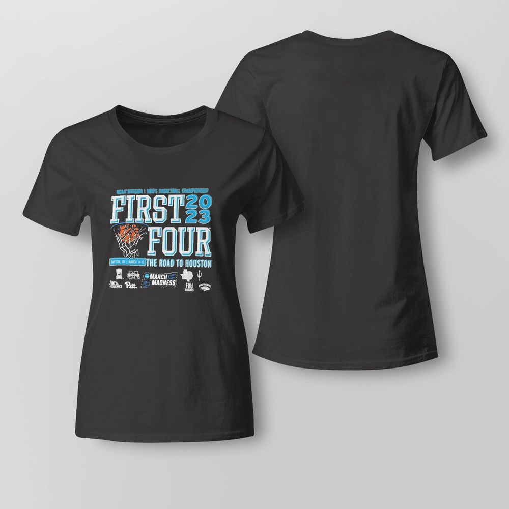 First Four The Road To Houston Mens Basketball Championship 2023 T-shirt For Fans