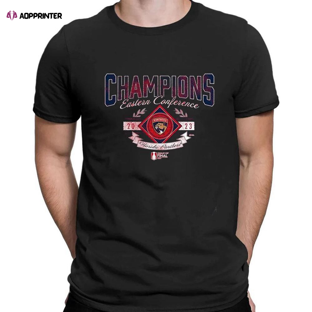 Florida Panthers Eastern Conference Champions Icing 2023 T-shirt For Fans