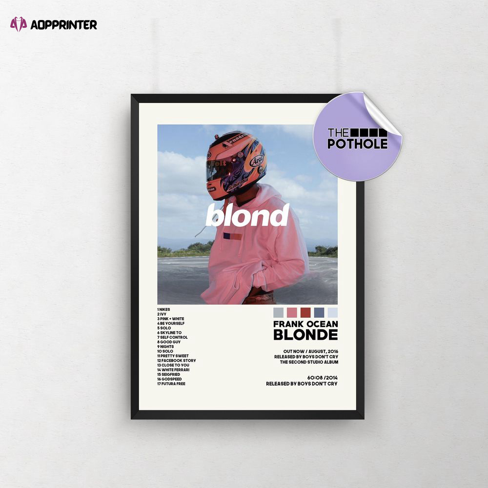 Frank Ocean Poster – Gift For Home Decoration