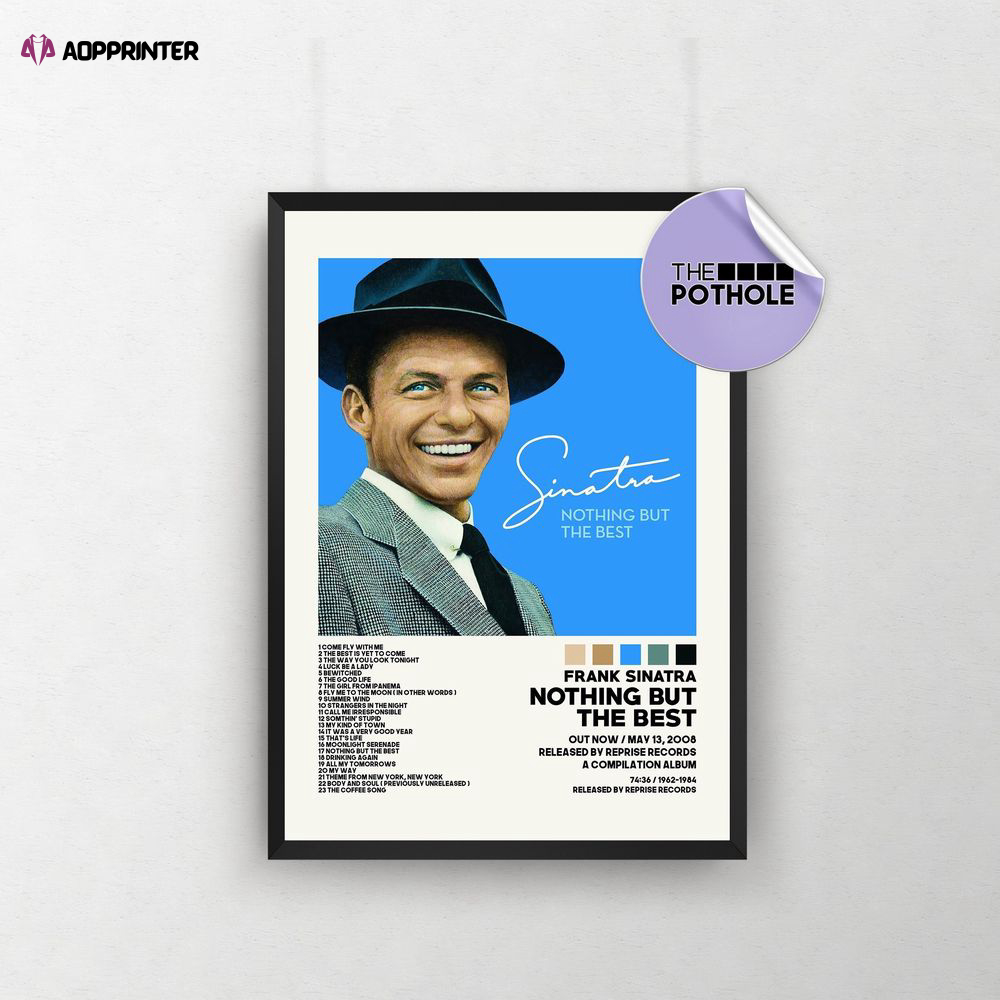 Frank Sinatra Poster  Nothing but the Poster, Best Gift For Home Decoration
