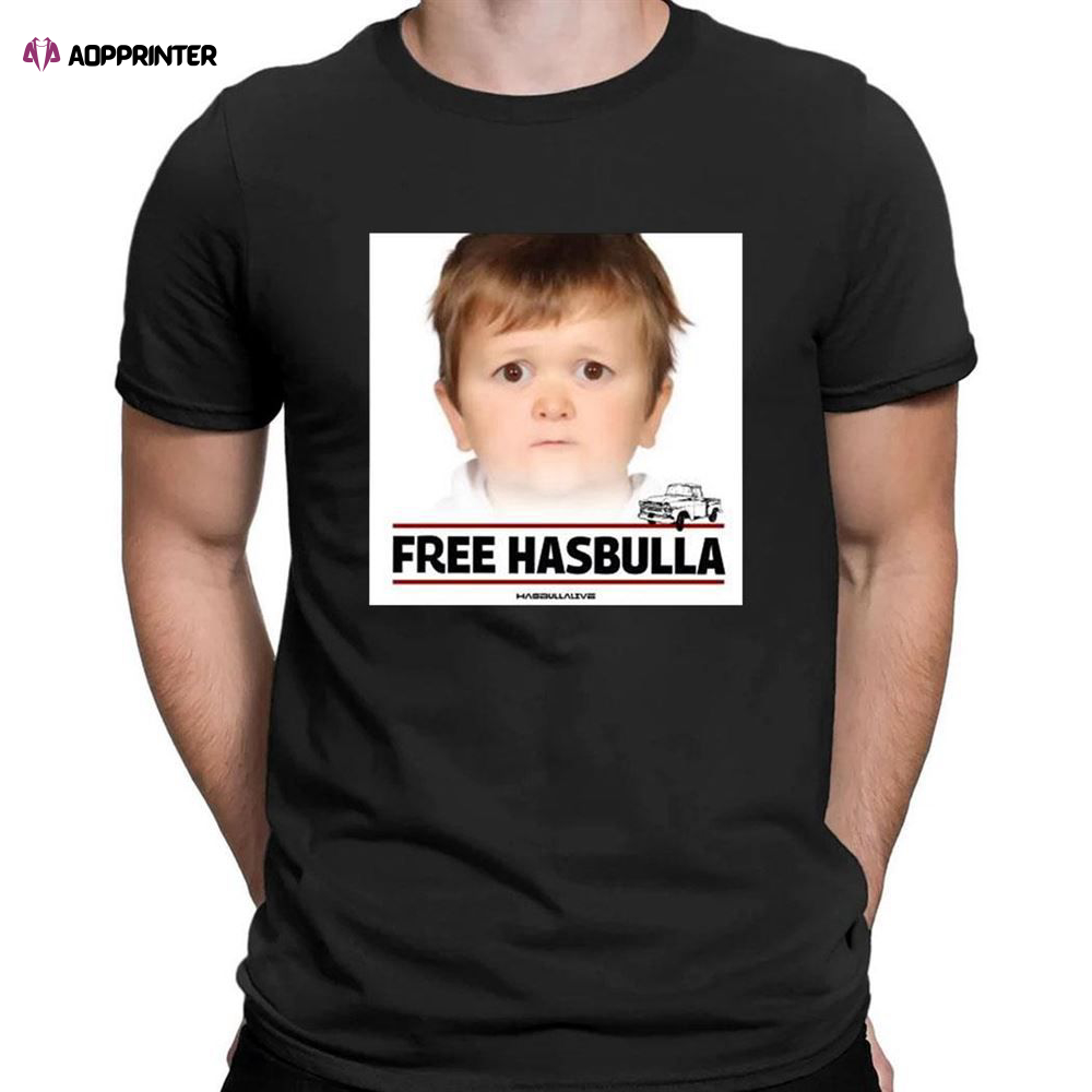 Free Hasbulla T-shirt For Men Women Hasbulla Magomedov