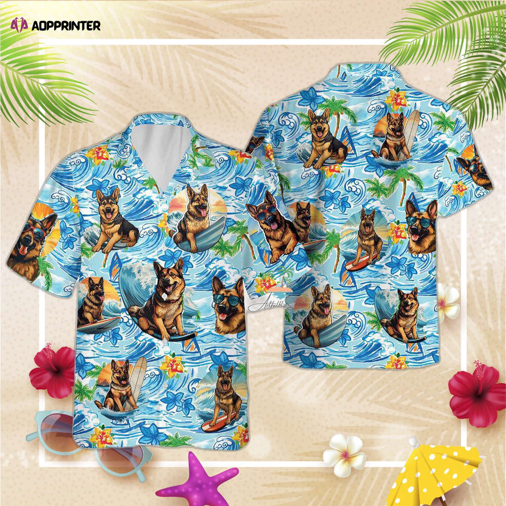 Funny Dog Hawaiian Shirt, Gift For Men And Women, Dog Tropical Beach Hawaii Shirts