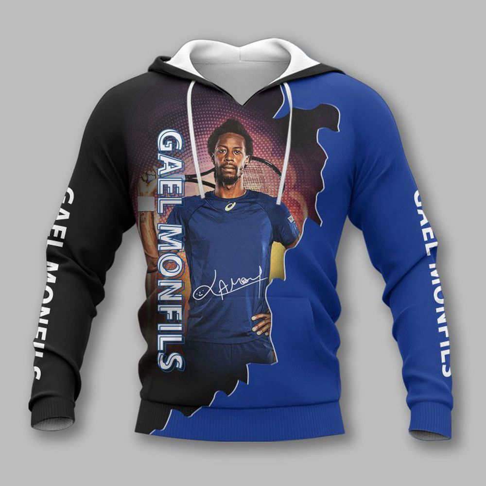 Gael Monfils Printing  Hoodie, For Men And Women