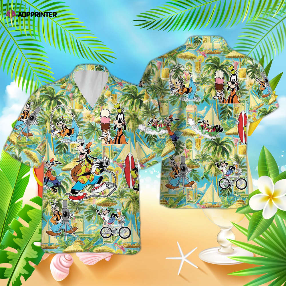 Donald Duck Hawaiian Shirt, Disney Aloha Donald Duck, For Men Women