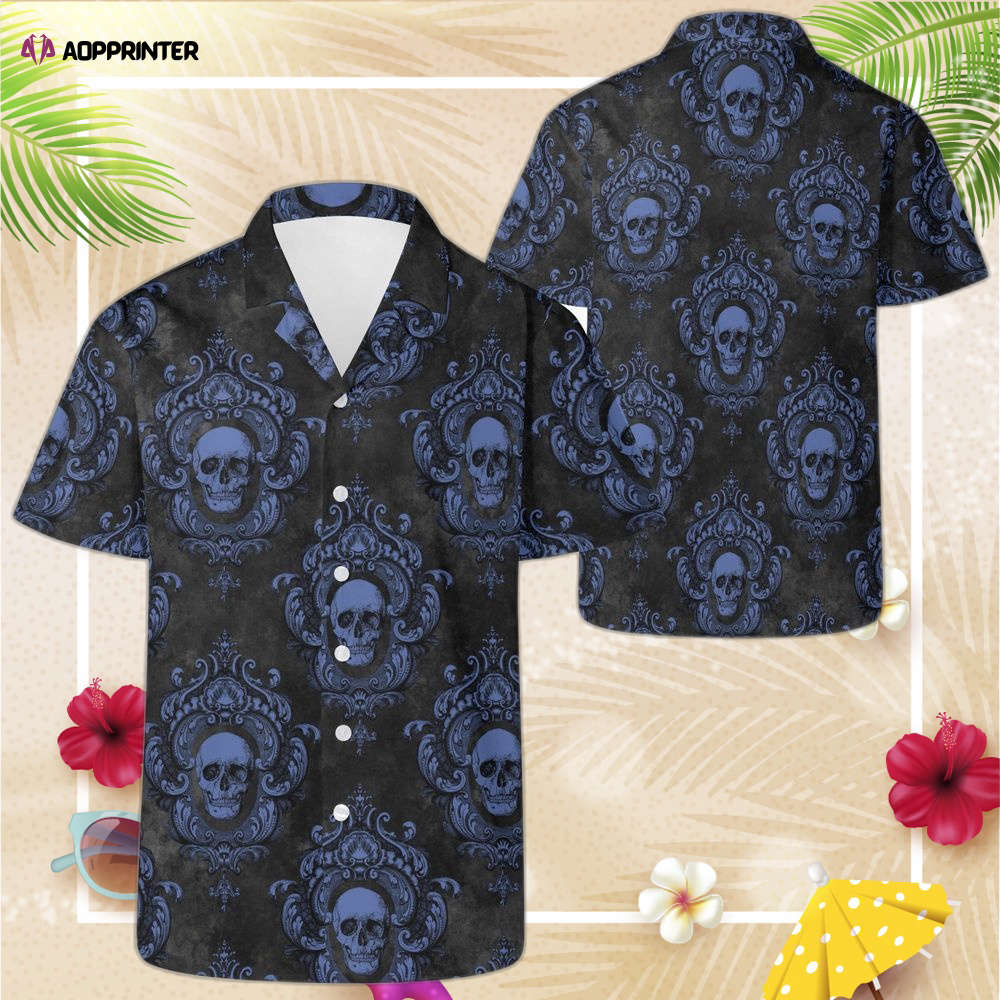 3D Haunted Mansion Unisex Hawaiian Shirt, Gift For Men Women