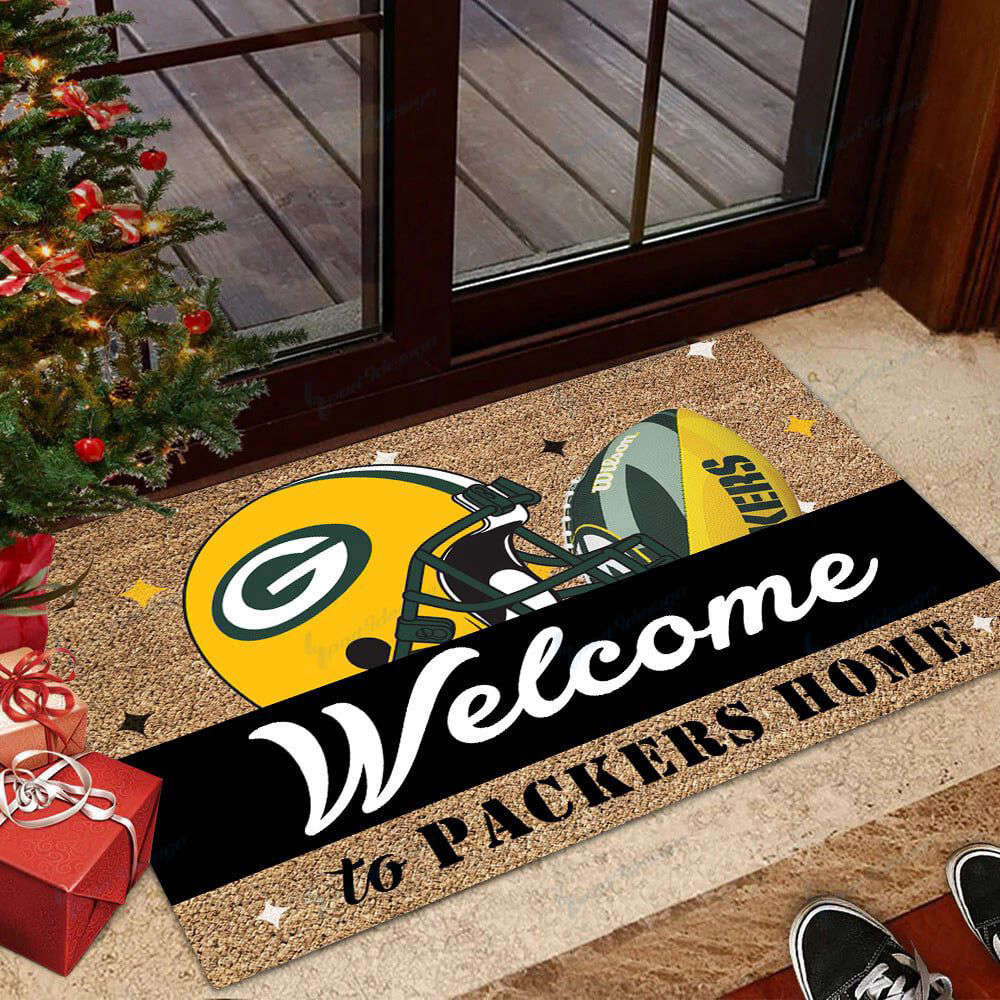 Green Bay Packers Doormat, Gift For Home Decor