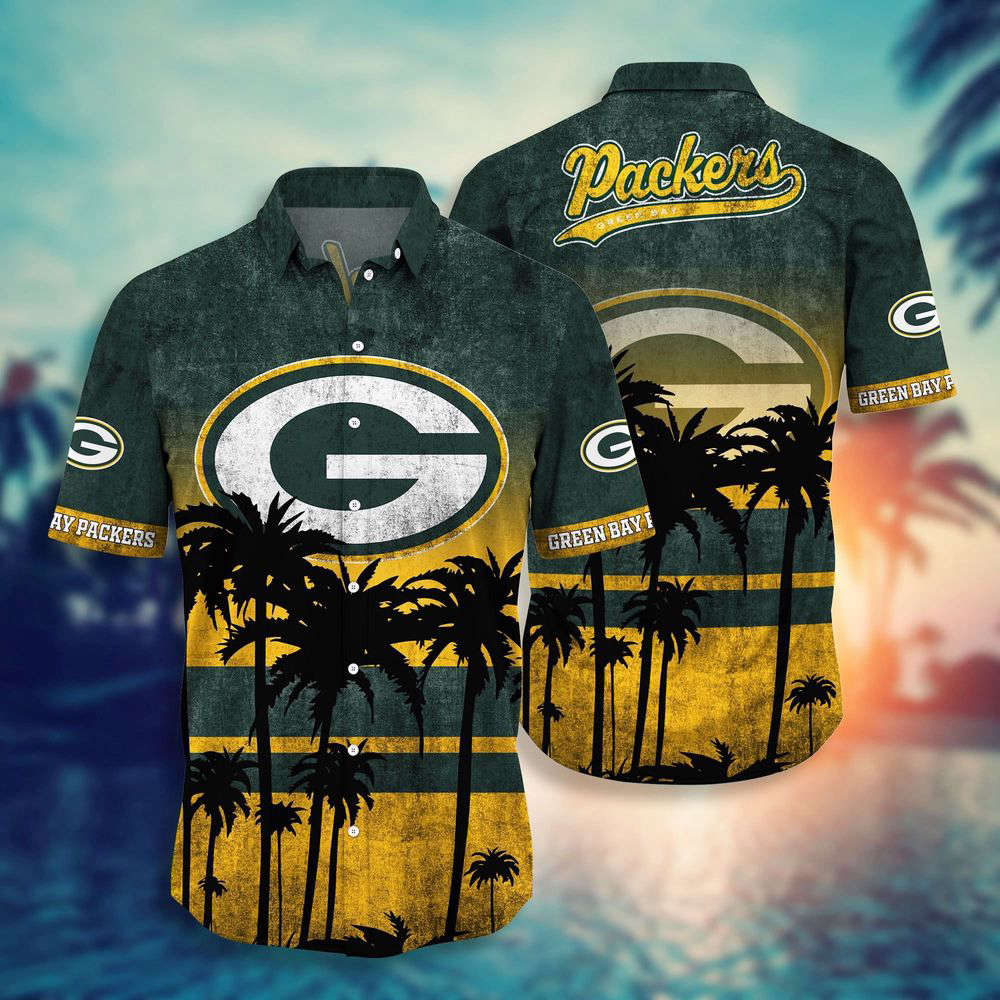 Green Bay Packers NFL-Hawaii Shirt Short Style Hot Trending Summer  For Men And Women