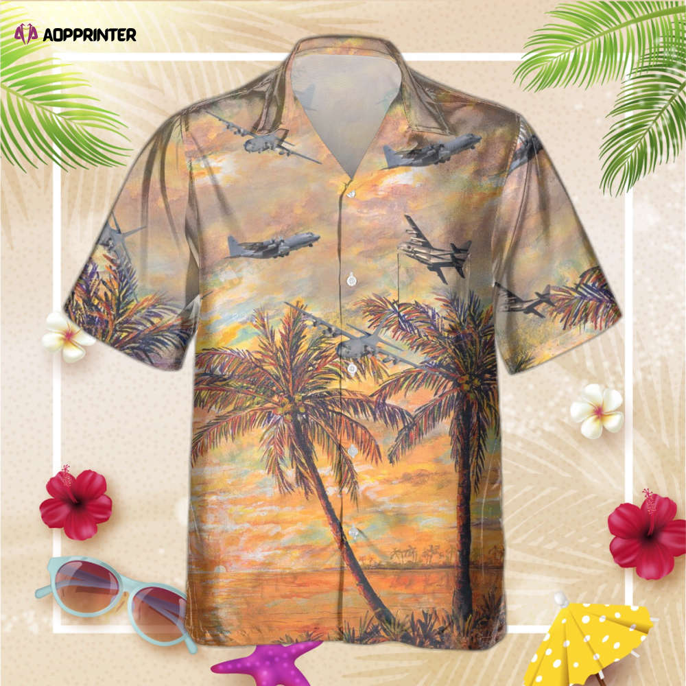 Gunship Pocket Hawaiian Shirt, Gift For Men Women