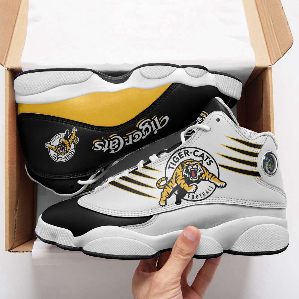 Hamilton Tiger-Cats Air Jordan 13 Sneakers, Best Gift For Men And Women