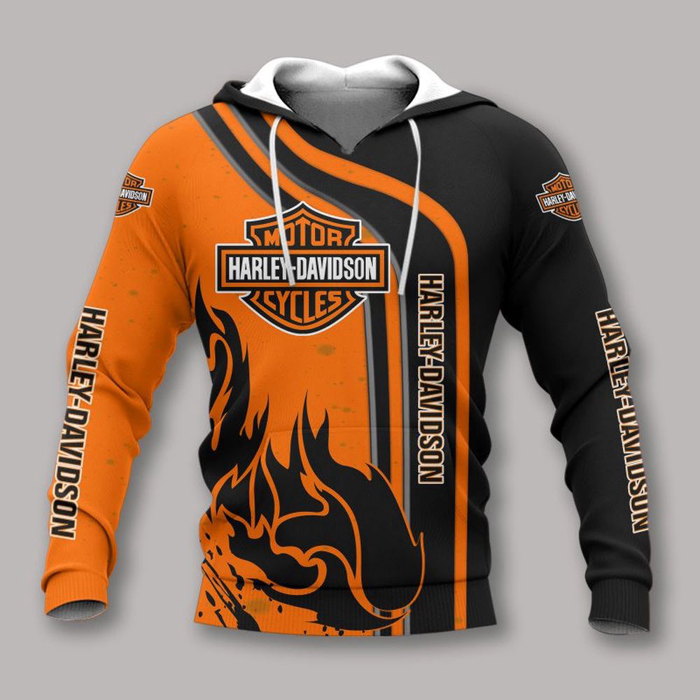 Harley-Davidson Printing  Hoodie, For Men And Women