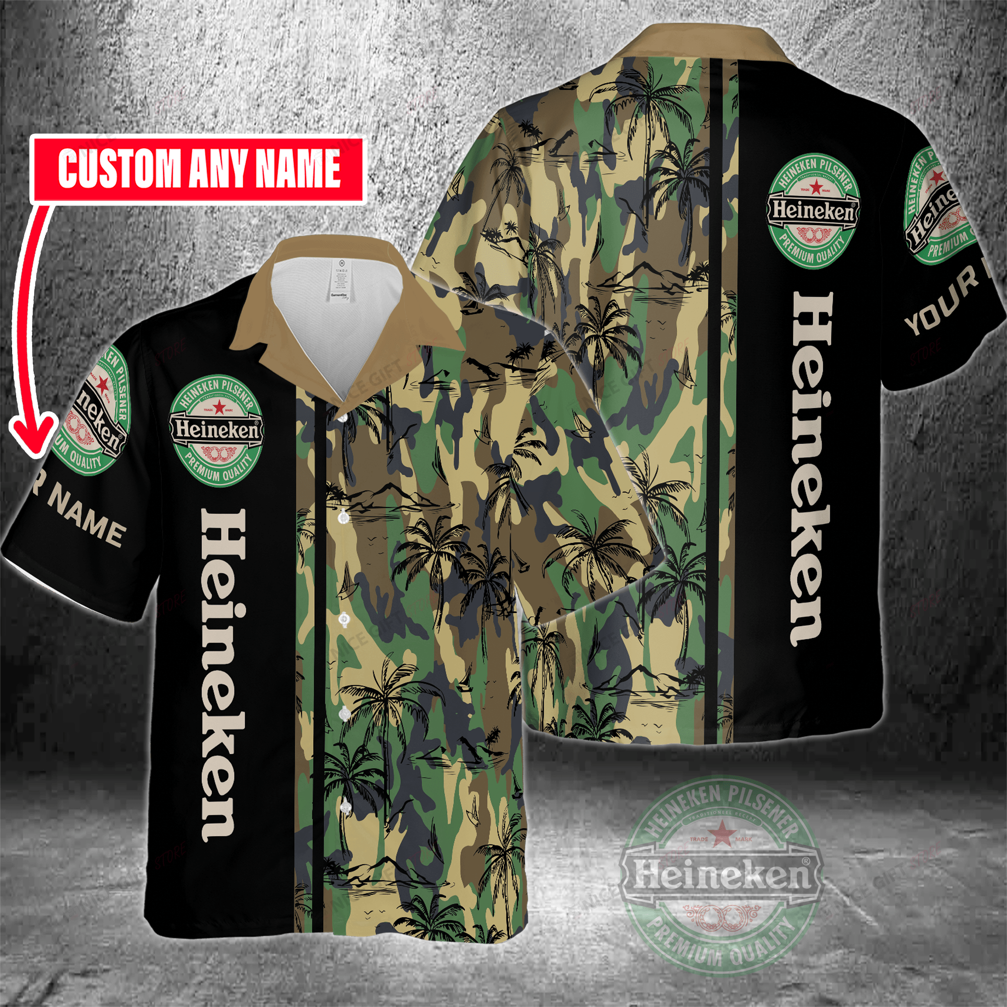 Come To The Dark Side We Have Budweiser Custom Name Hawaiian Shirt For Men And Women