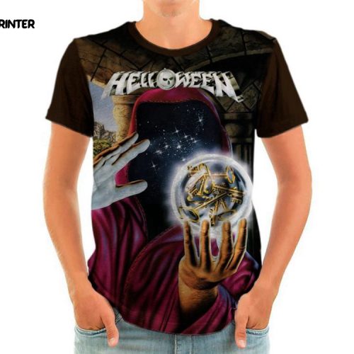 Helloween Rock Legends Music 3D Tshirt