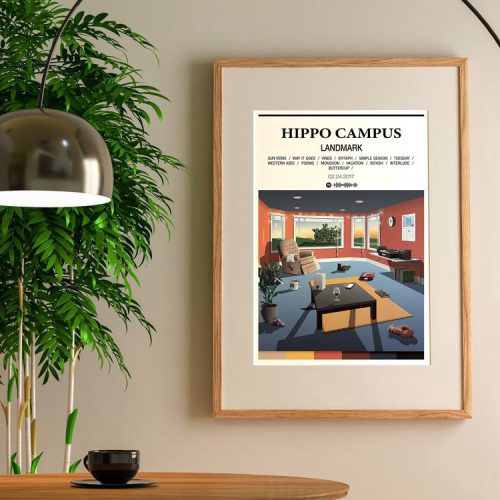 Hippo Campus  – Landmark  – Album Poster, Best Gift For Home Decoration