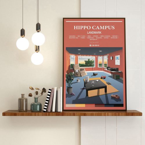 Hippo Campus  – Landmark  – Album Poster, Best Gift For Home Decoration