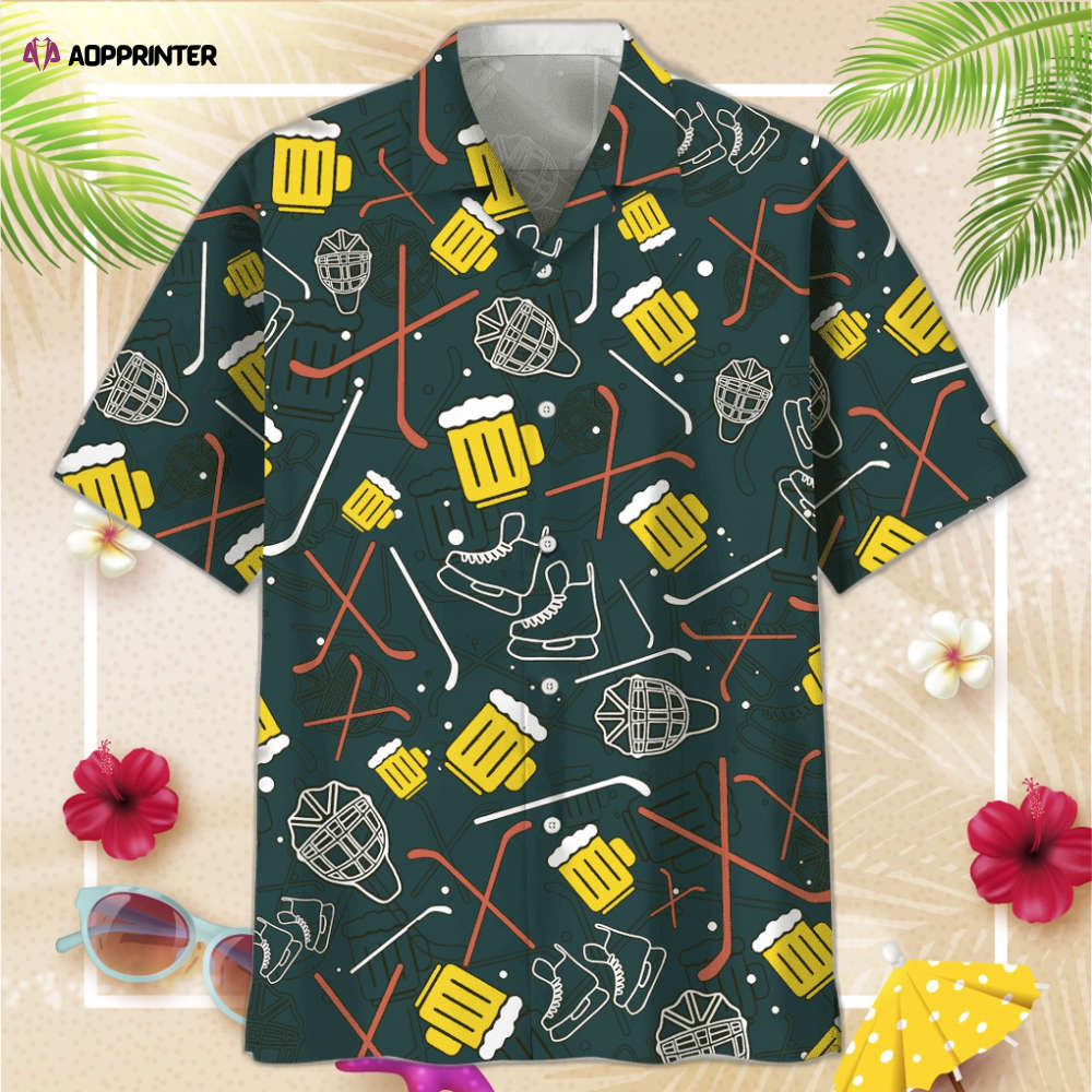 Awesome EMT AOP Pocket Hawaiian Shirt, Gift For Men Women