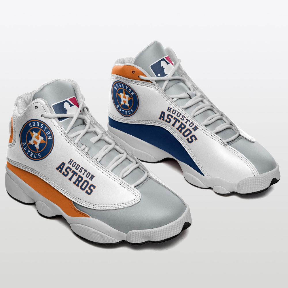 Houston Astros Air Jordan 13 Sneakers, Best Gift For Men And Women