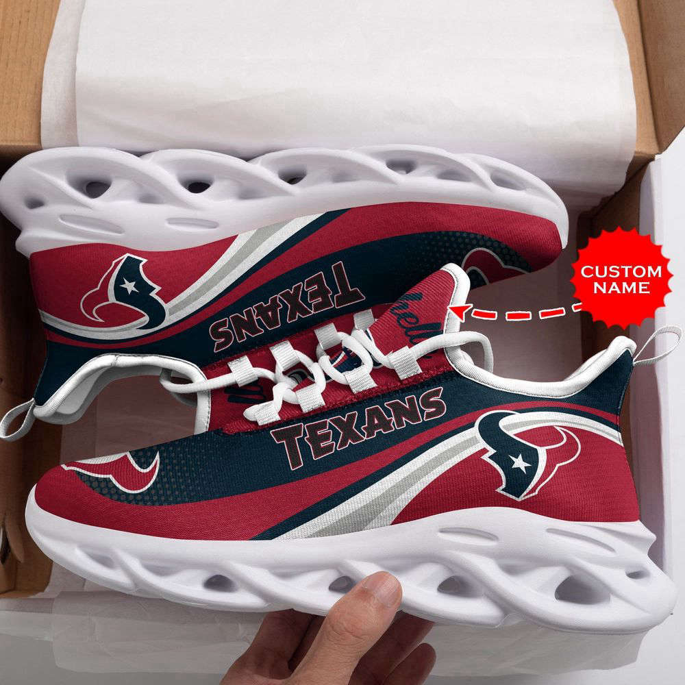 Colorado Avalanche Logo Custom Name 3D Max Soul Sneaker Shoes In Red Blue  Personalized Shoes For Men Women