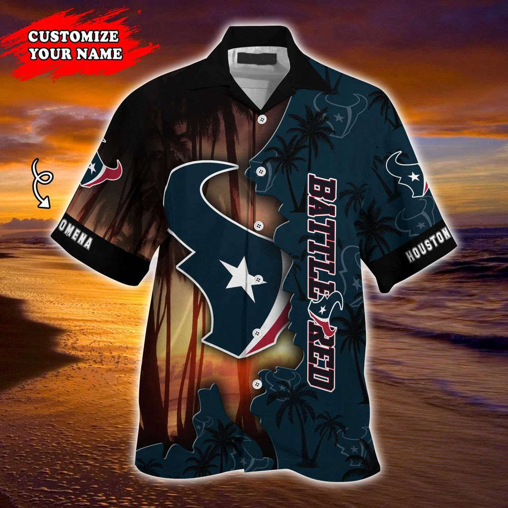 Houston Texans NFL-Customized Summer Hawaii Shirt For Sports Enthusiasts